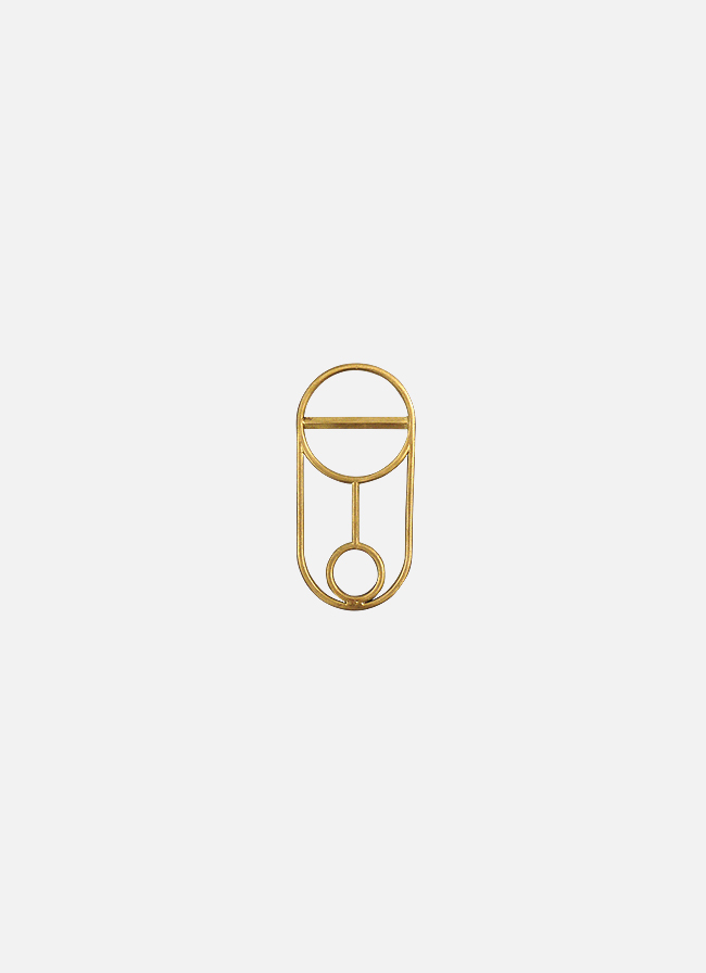 Fort Standard - Brass Bottle Opener - Crest 2