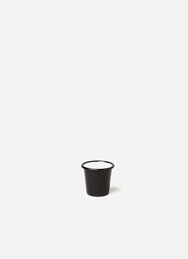 Falcon Enamelware Mini Tumbler Coal Black