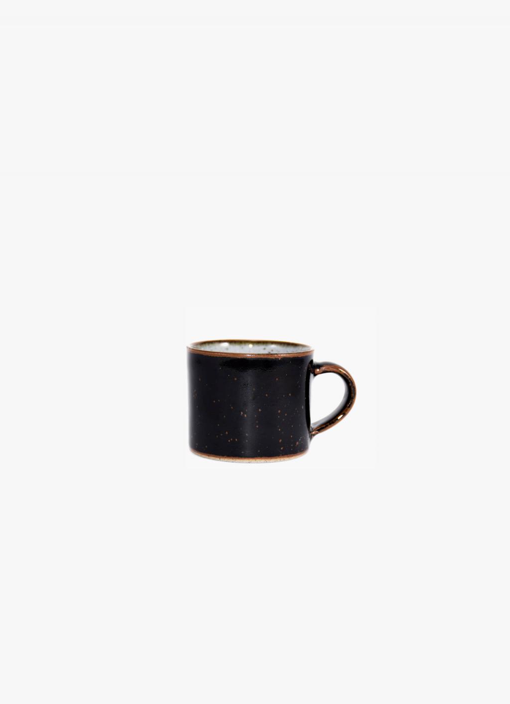 James and Tilla Waters - Thrown Stoneware - Espresso cup - Tenmoku