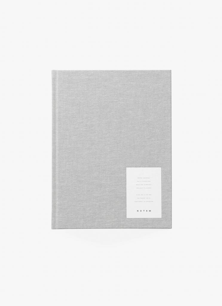 Notem - Even Work Journal - Grey Cloth
