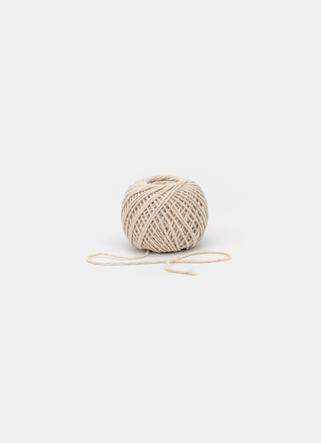 Creamore Mill - Cotton String Ball - White