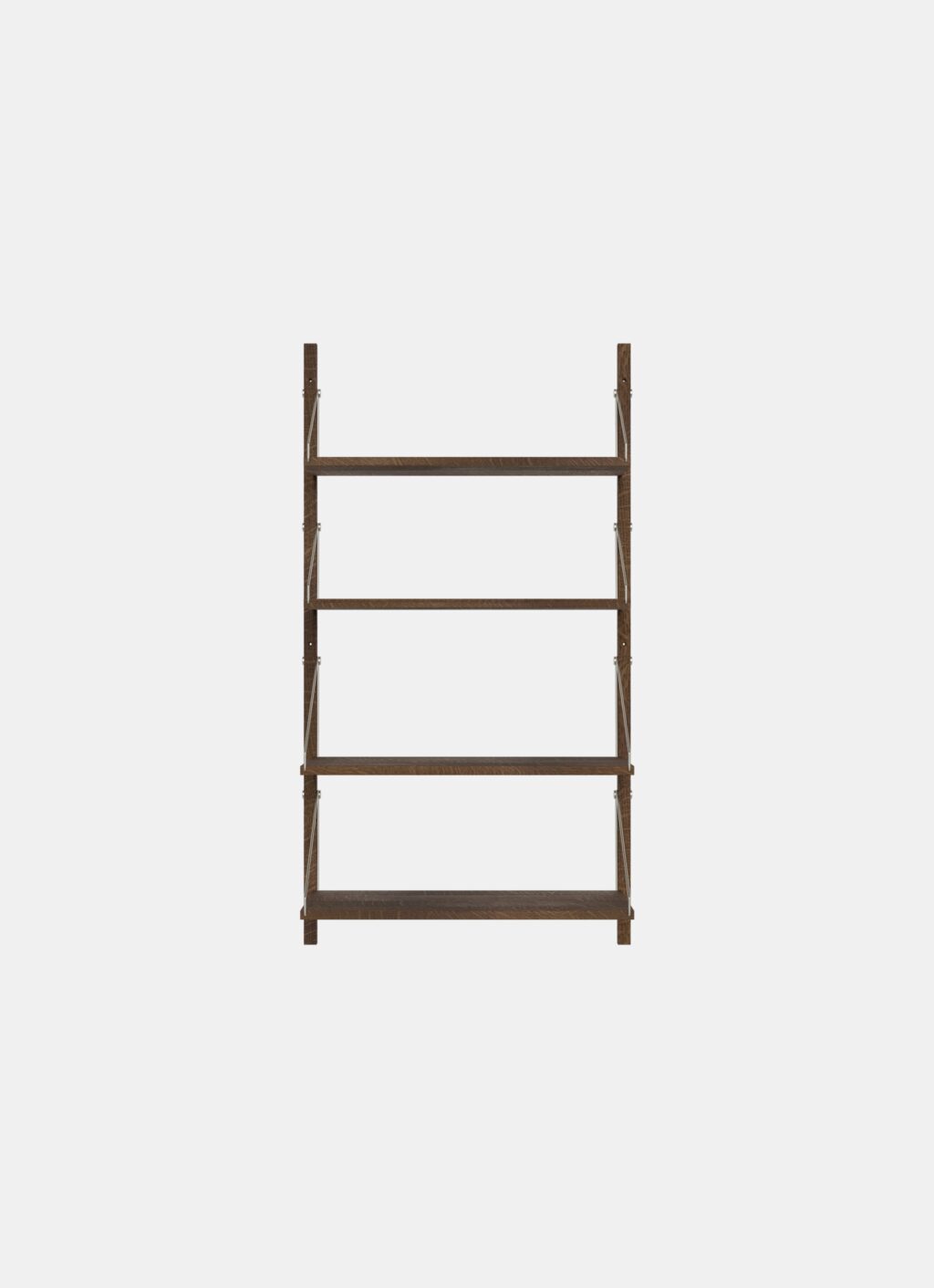 Frama - Shelf Library - Single Section - Dark Oak - H1148 - W60