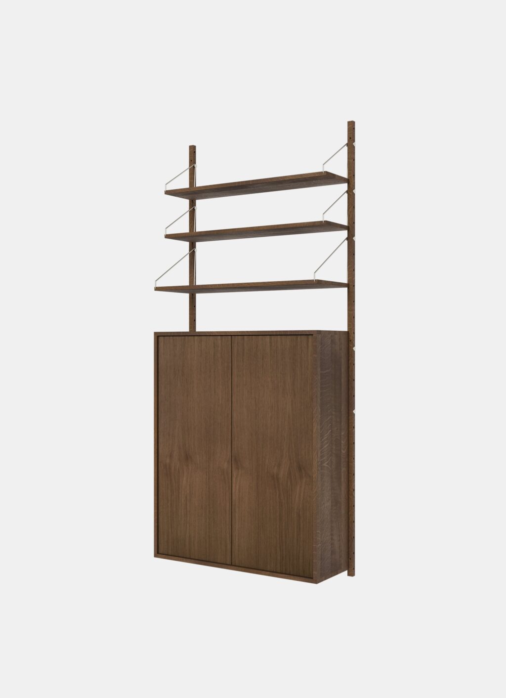 Frama - Shelf Library - Large Cabinet Section - Dark Oak - H1852 - W80