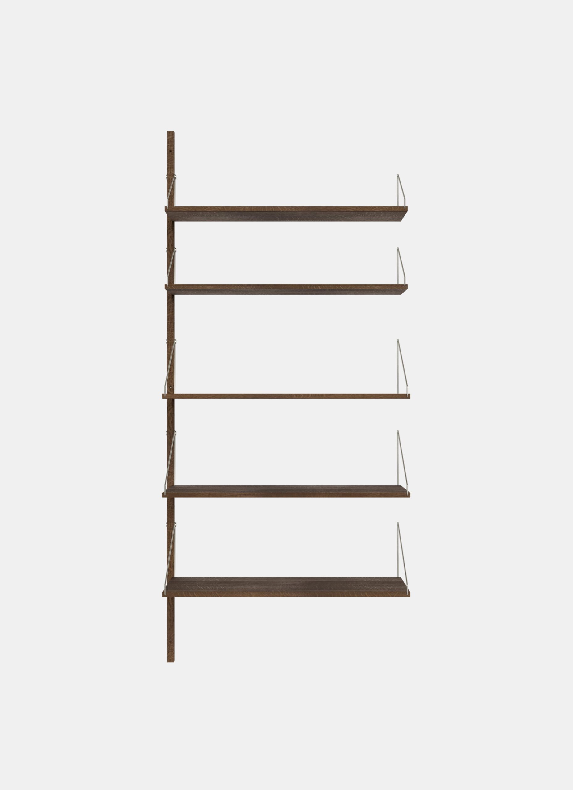 Frama - Shelf Library - Add-on Section - Dark Oak - H1852 - W80