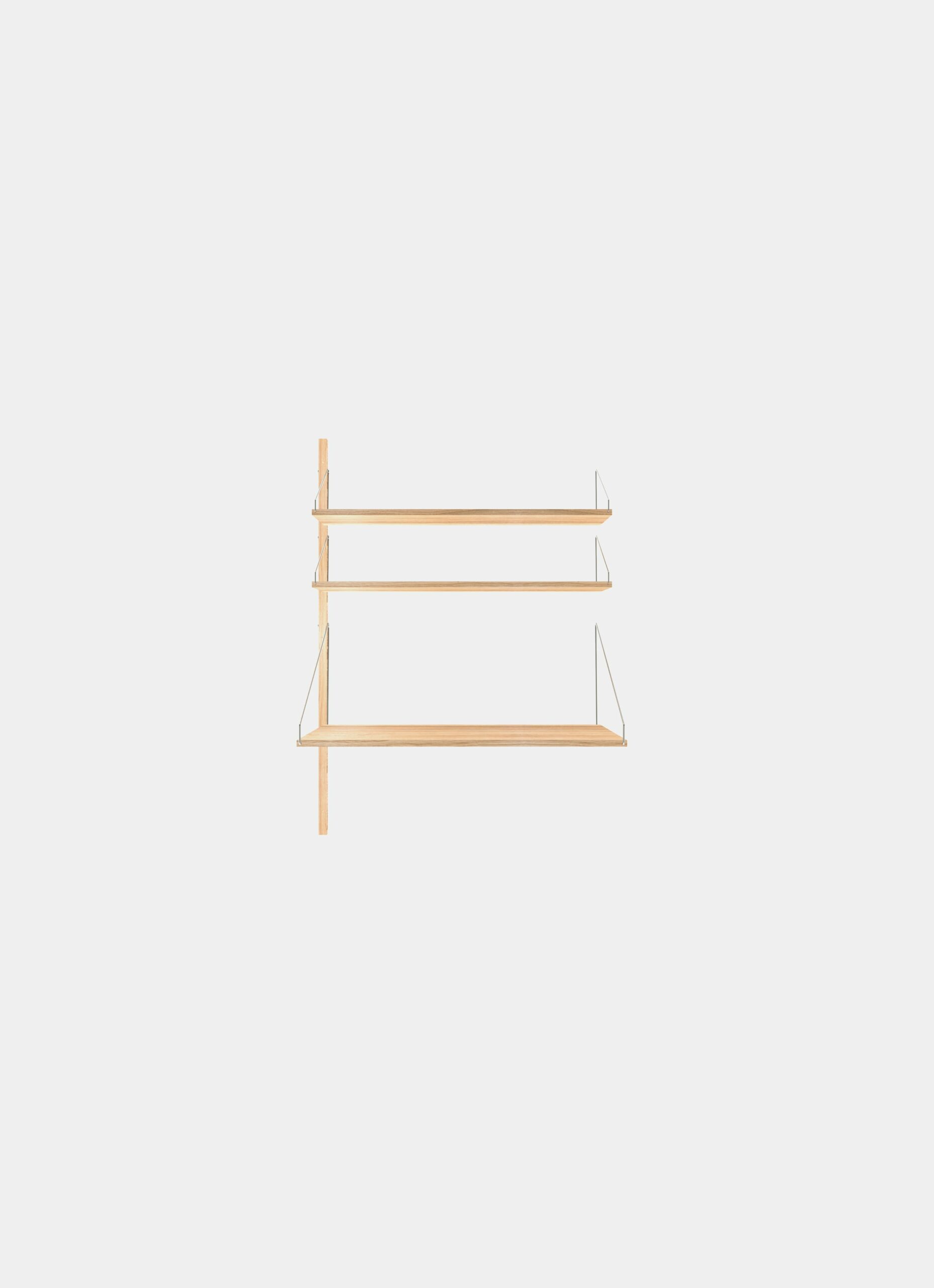 Frama - Shelf Library - Natural - H1148 - Desk Add-on Section