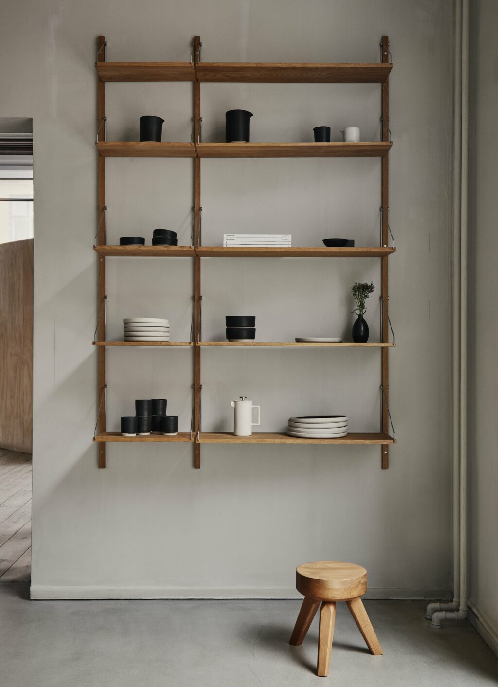 Frama - Shelf Library - Natural - H1852 - W40 Section