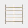 Frama - Shelf Library - Natural - H1852 - Double Section