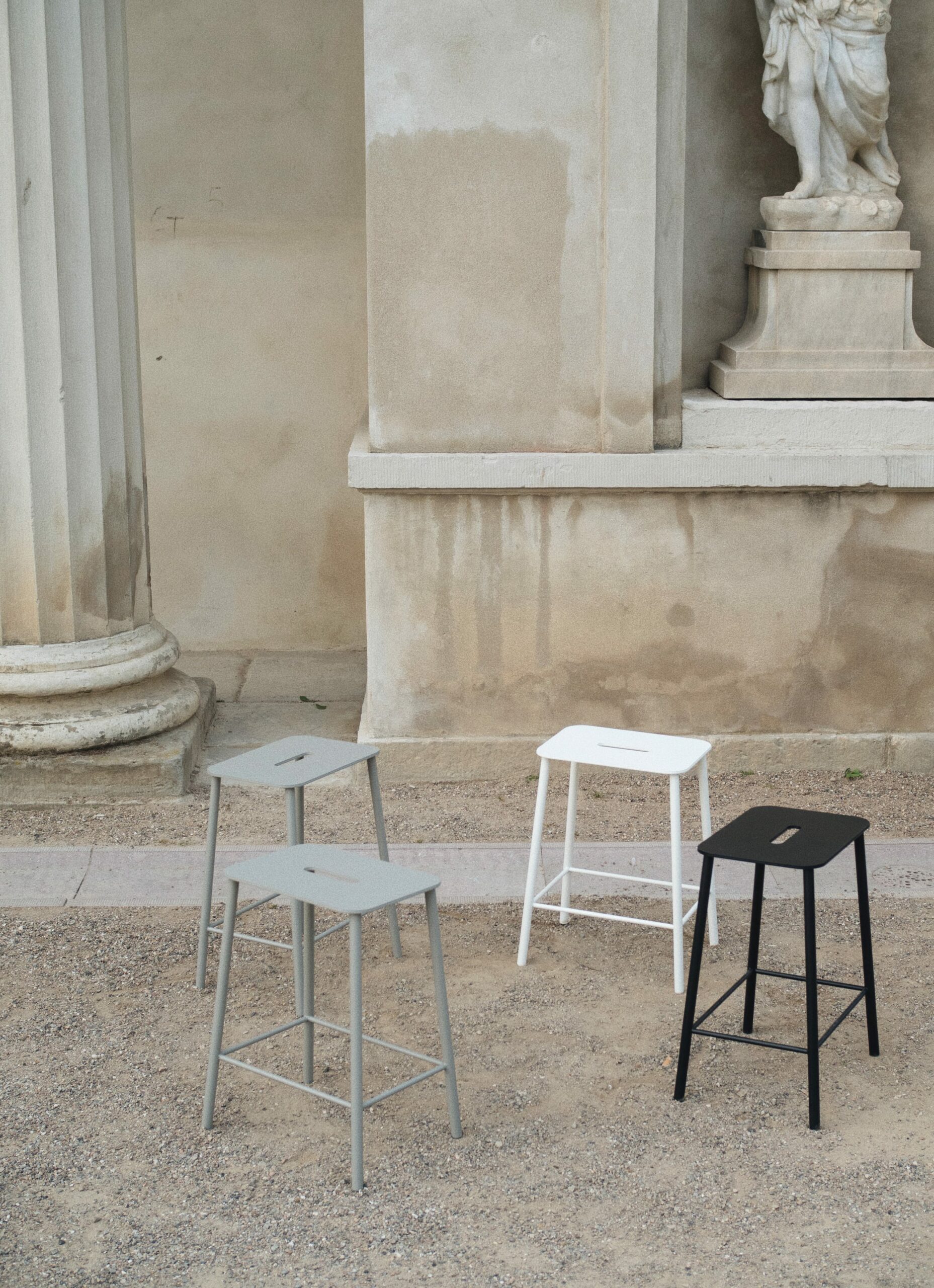 Adam Stool - Mono - Outdoor - available in 3 sizes and 3 colors