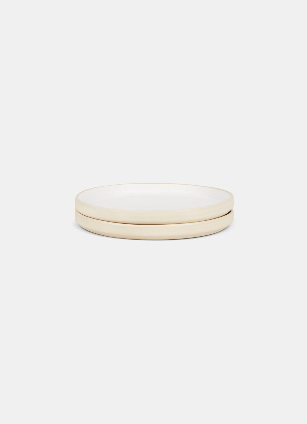 Frama - Otto Ceramic Plate Small - White - Set of two