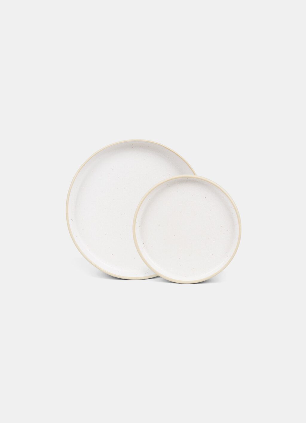 Frama - Otto Ceramic Plate Large - White - Set of two