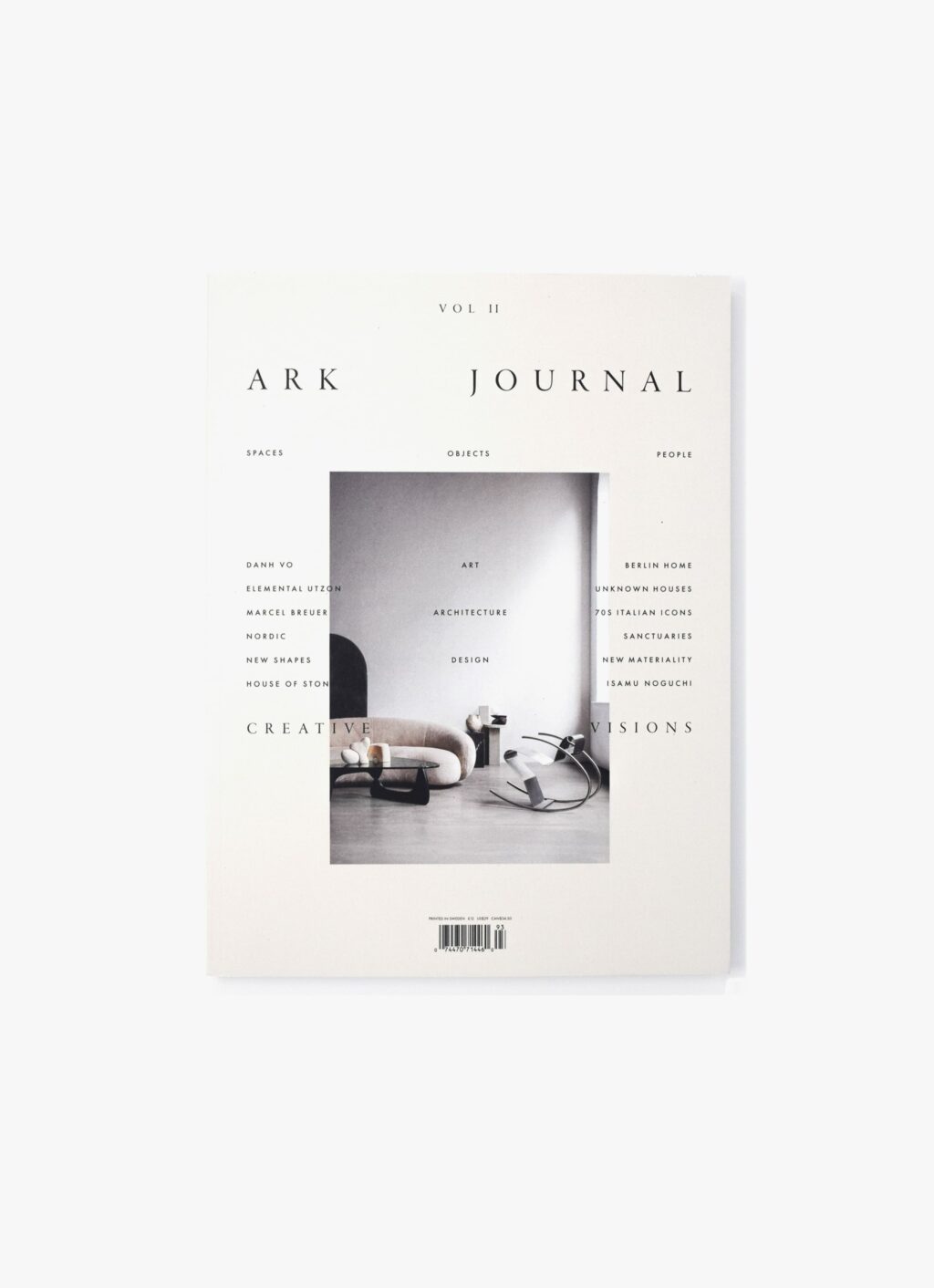 Ark Journal - Autumn - Winter 2019 - Volume 2 – VOLTA