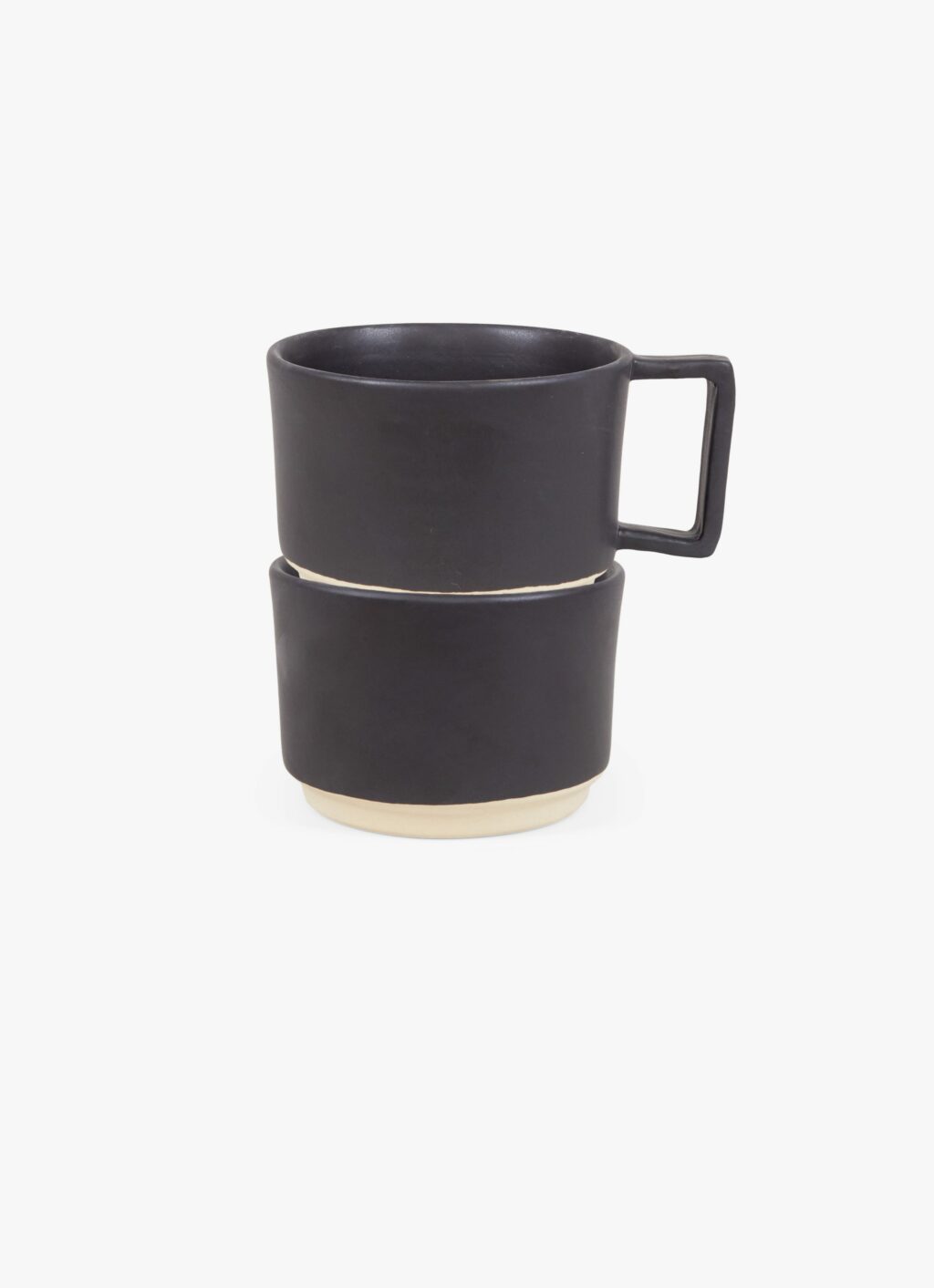 Frama - Otto - Low Mug with Handle - Black