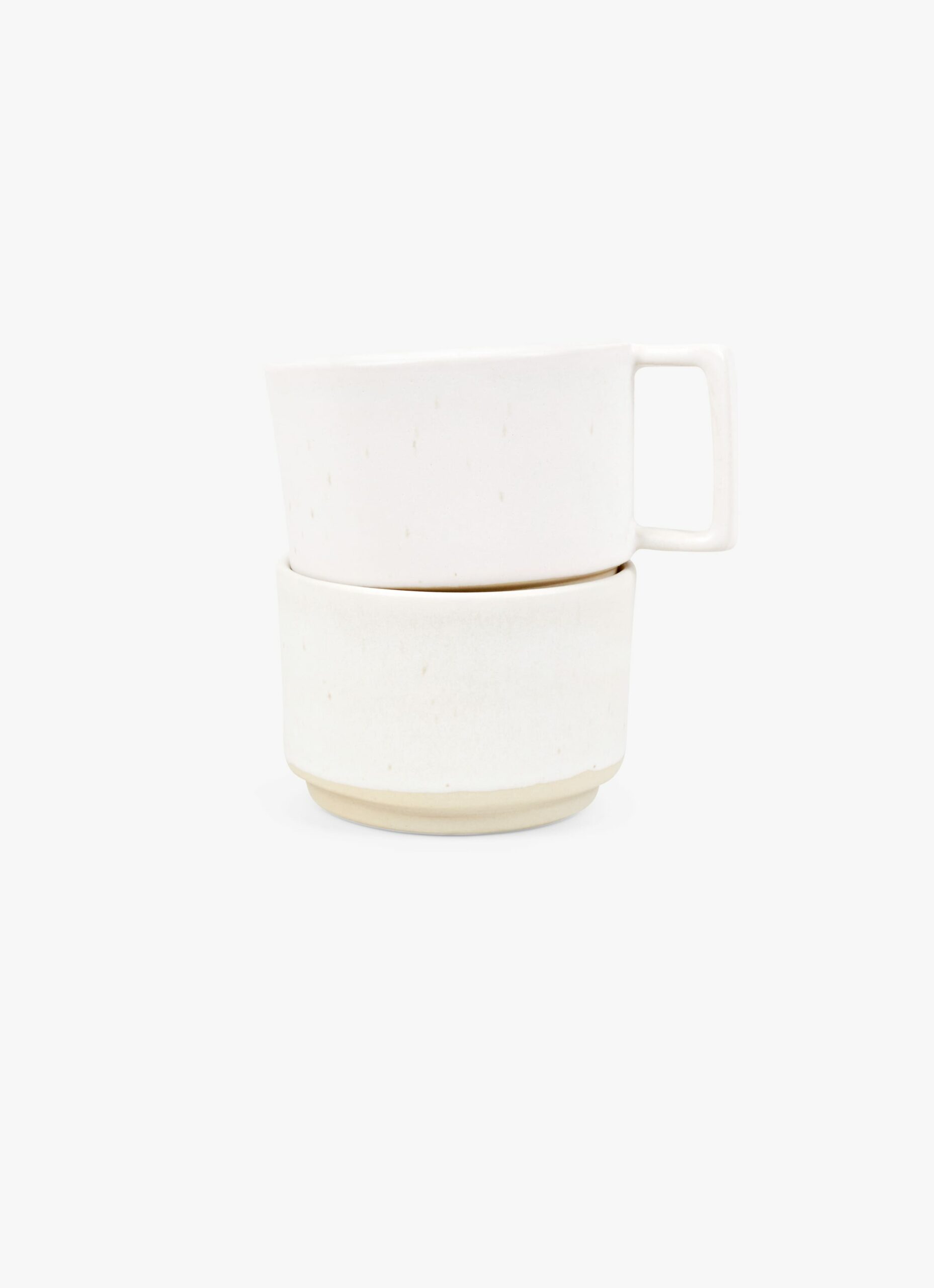 Frama - Otto - Low Mug with Handle - White
