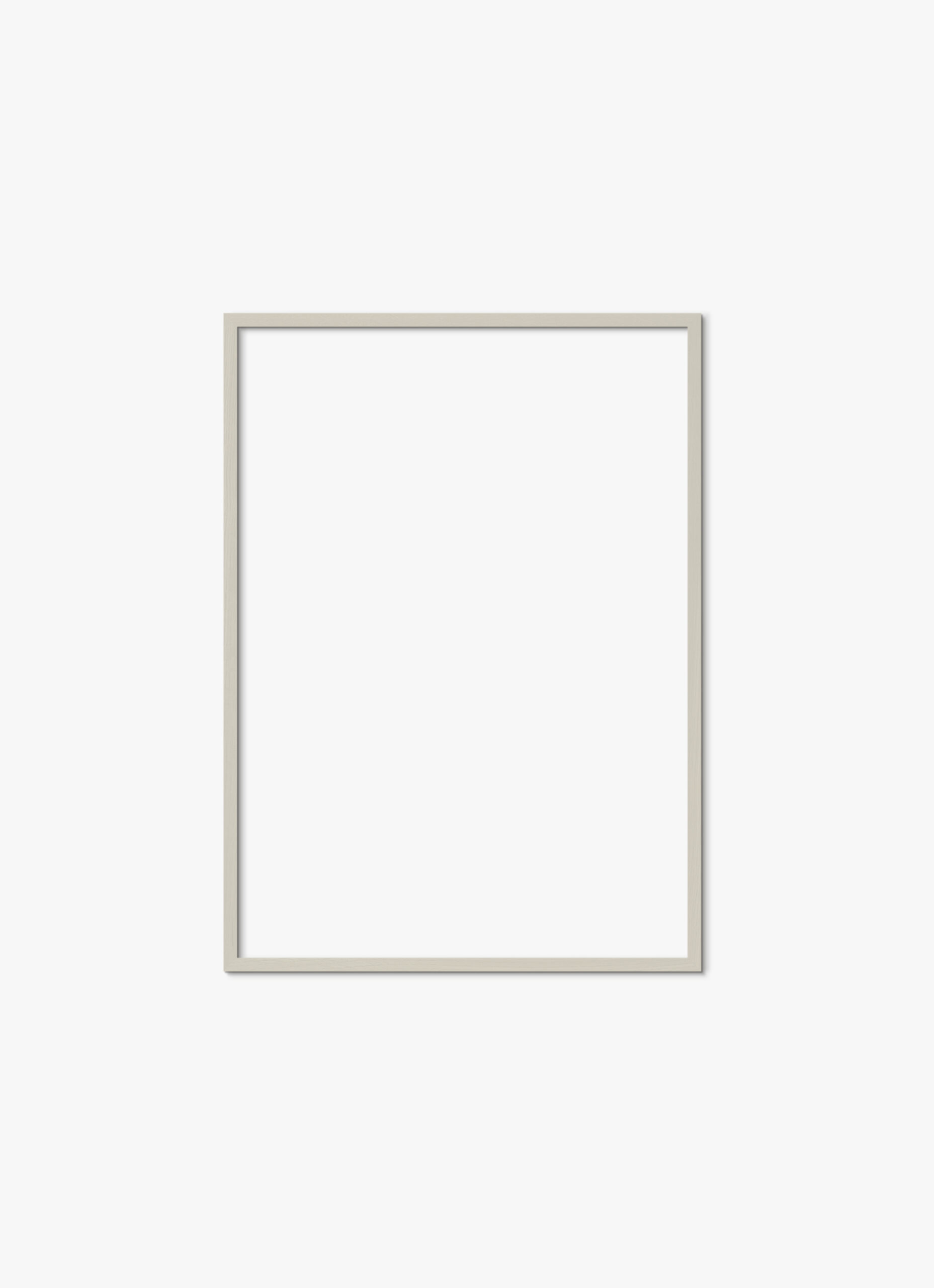 Solid Oak Frame - Grey - 50x70 cm