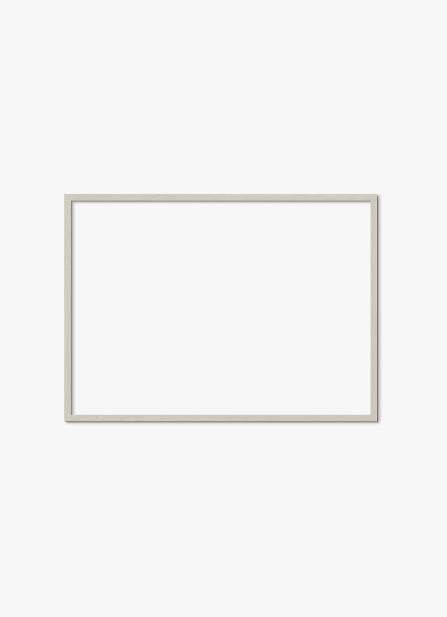 Solid Oak Frame - Grey - 50x70 cm
