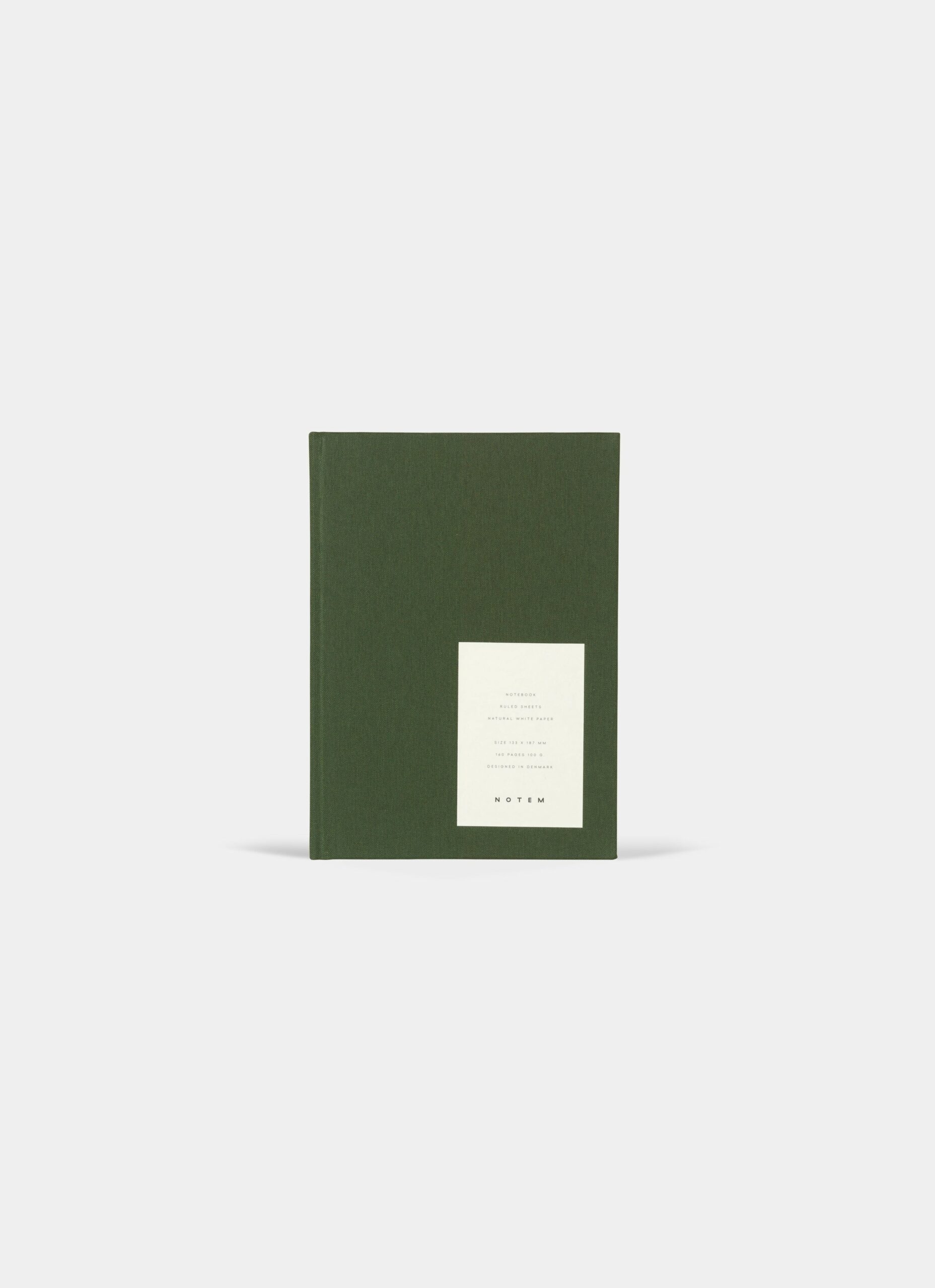Notem - Even Notebook - M - Forest Green