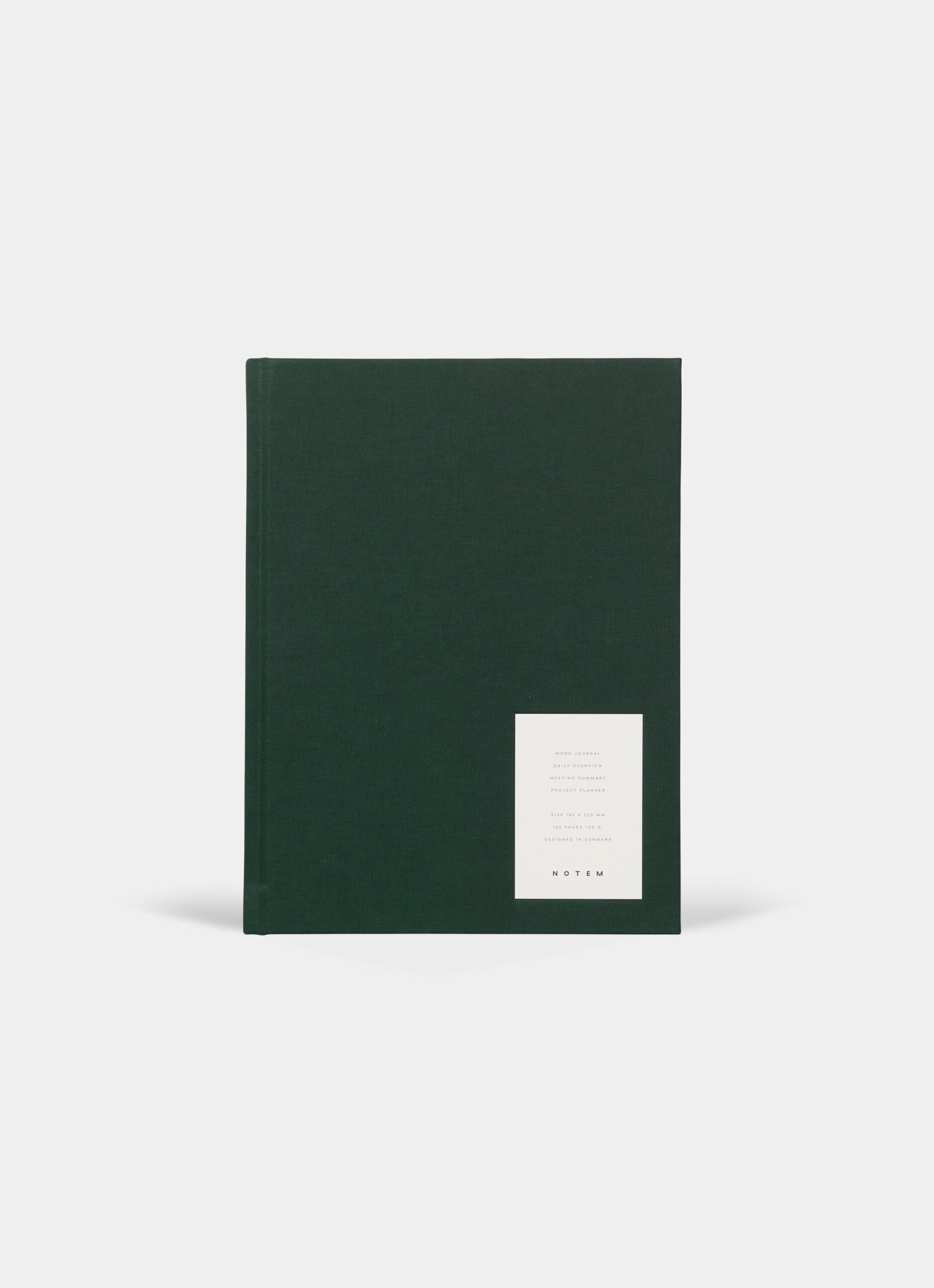 Notem - Even Work Journal - L - Dark Green