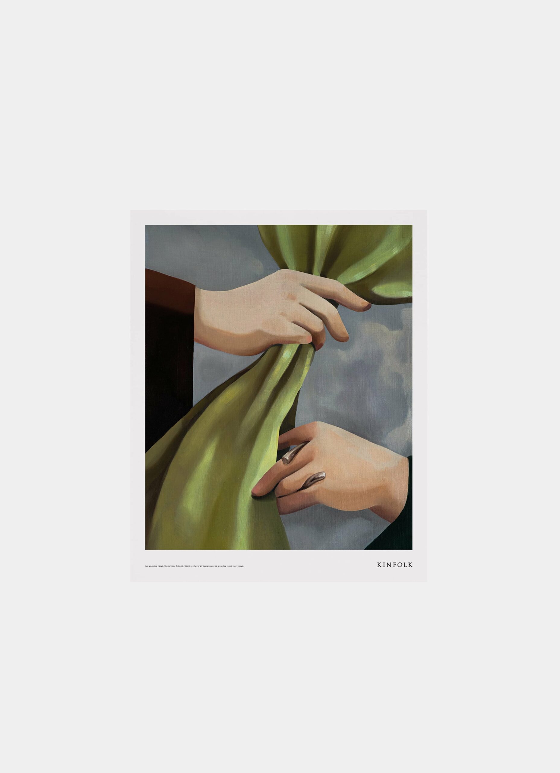 Alium - Kinfolk Print Collection - Diana Dal-Pra - Soft Strokes 02 - 40x50cm
