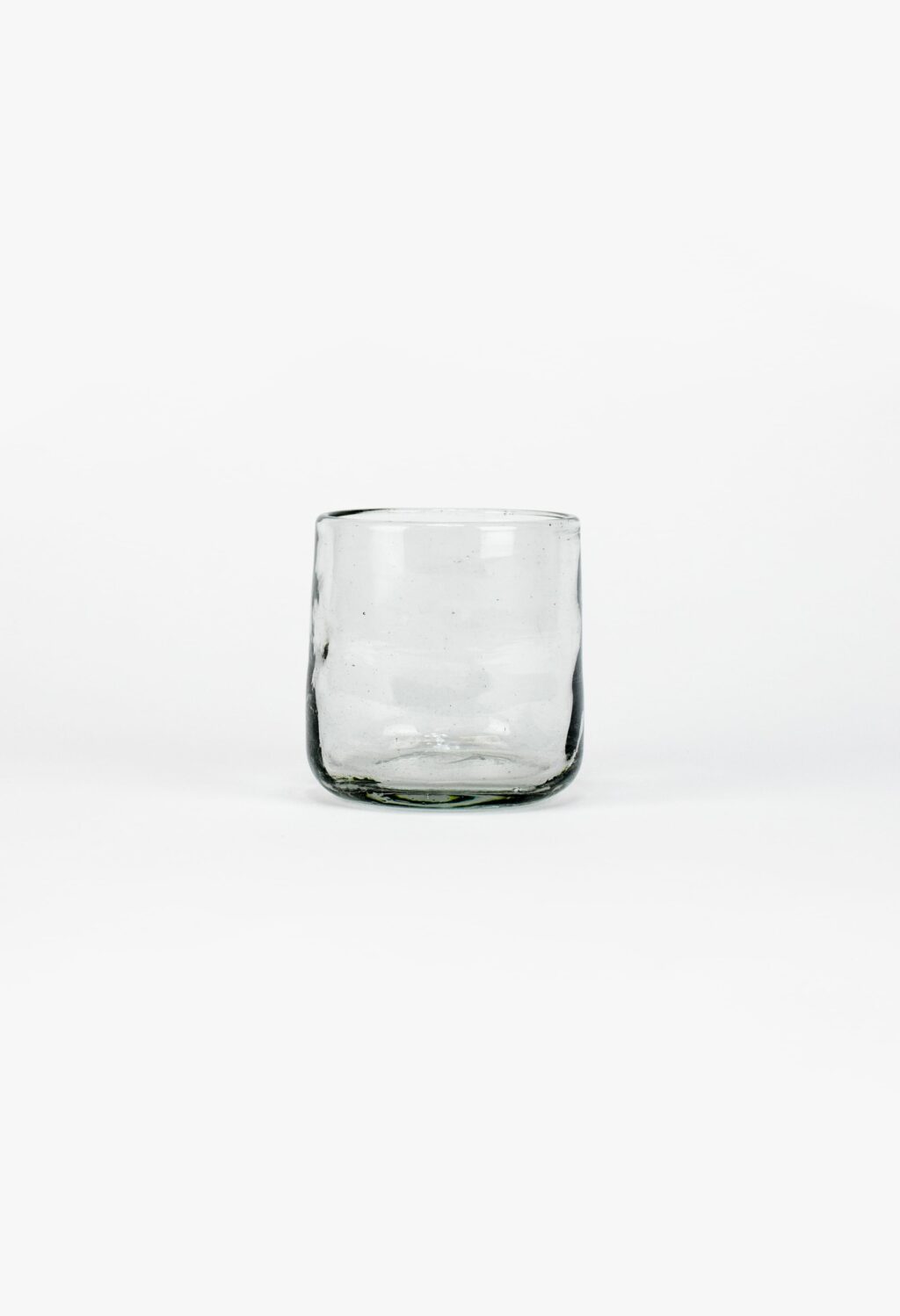 La Muerte Tiene Permiso - White Lights - Handmade Recycled Glass Tumbler