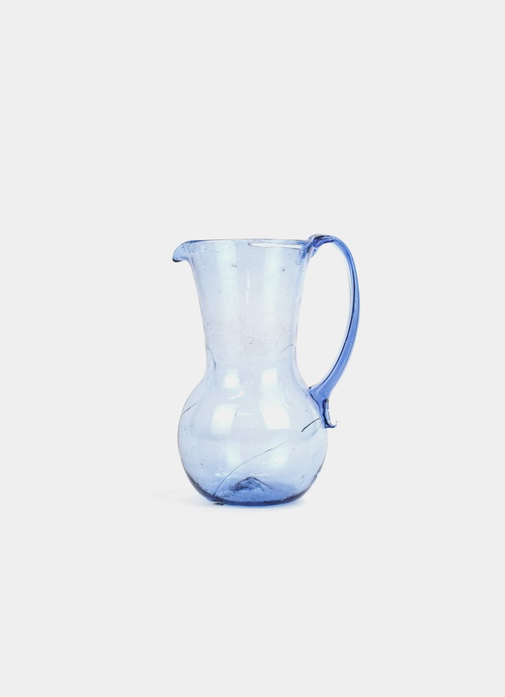 La Soufflerie - Pichet petite avec Anse - Glass Carafe - Light Blue