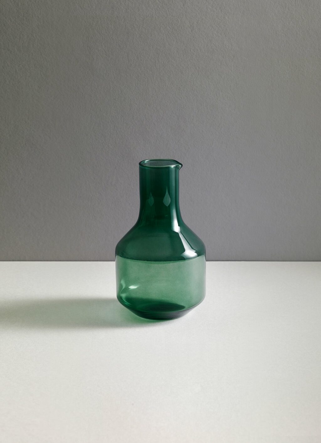 Research and Design Lab - Velasca - Mouth blown glass - Carafe - 1L - Slate Green