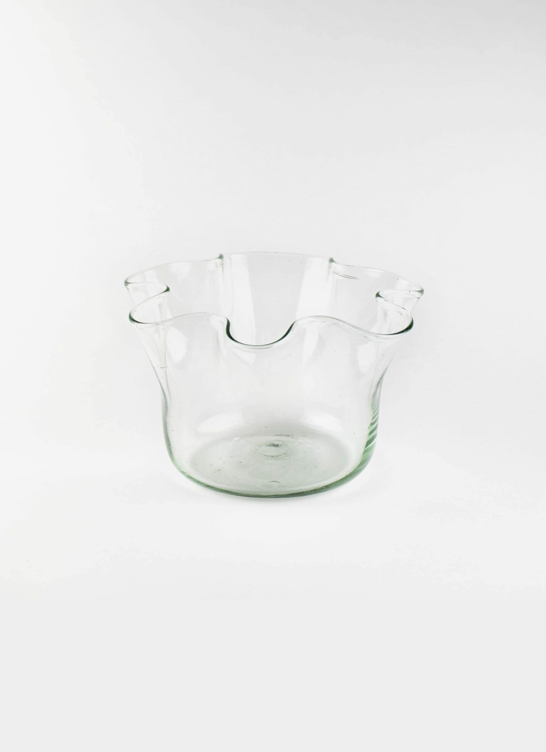 La Soufflerie - Foulard - Mouth blown glass - Vase - clear