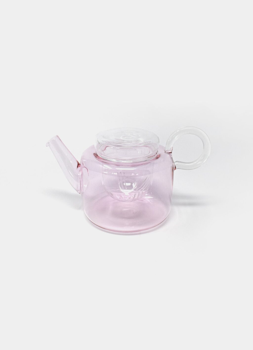 Ichendorf Milano - Marco Sironi - Piuma - Low Teapot with Filter - Pink