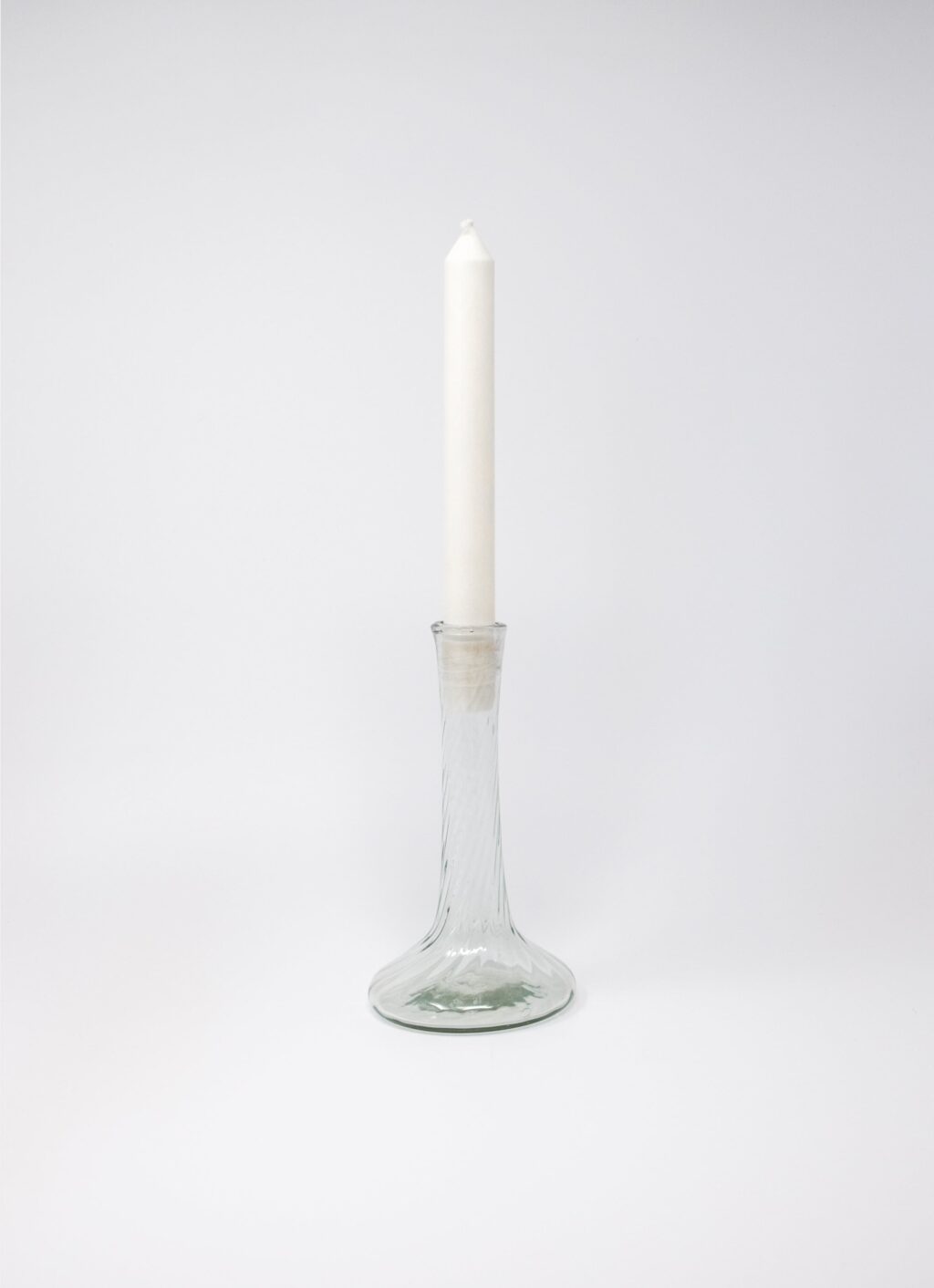 La Soufflerie - Bougeoir Venise - Glass Candle Holder - Transparent