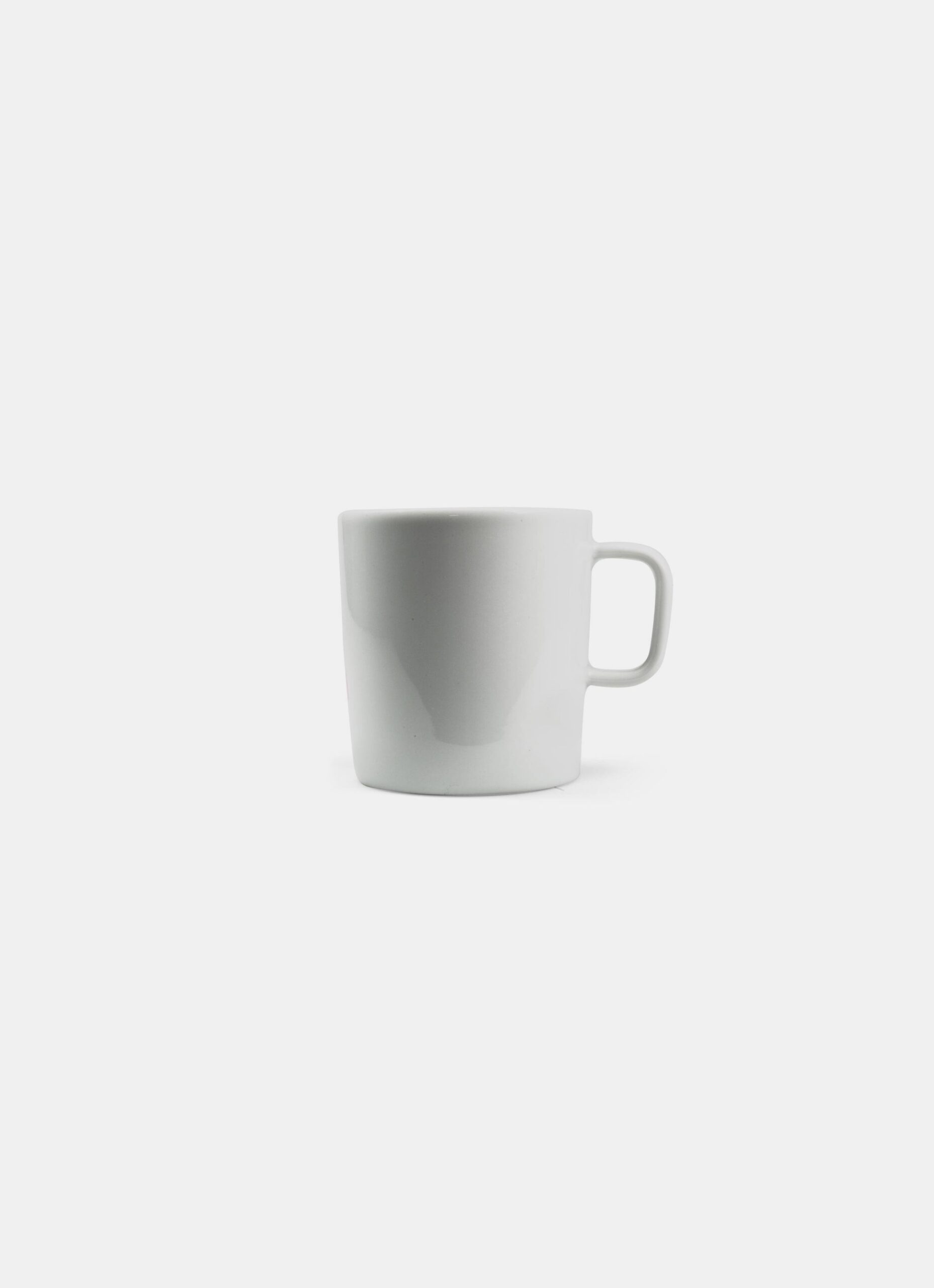 Alessi - Jasper Morrison - Plate Bowl Cup - Mug - White Porcelain