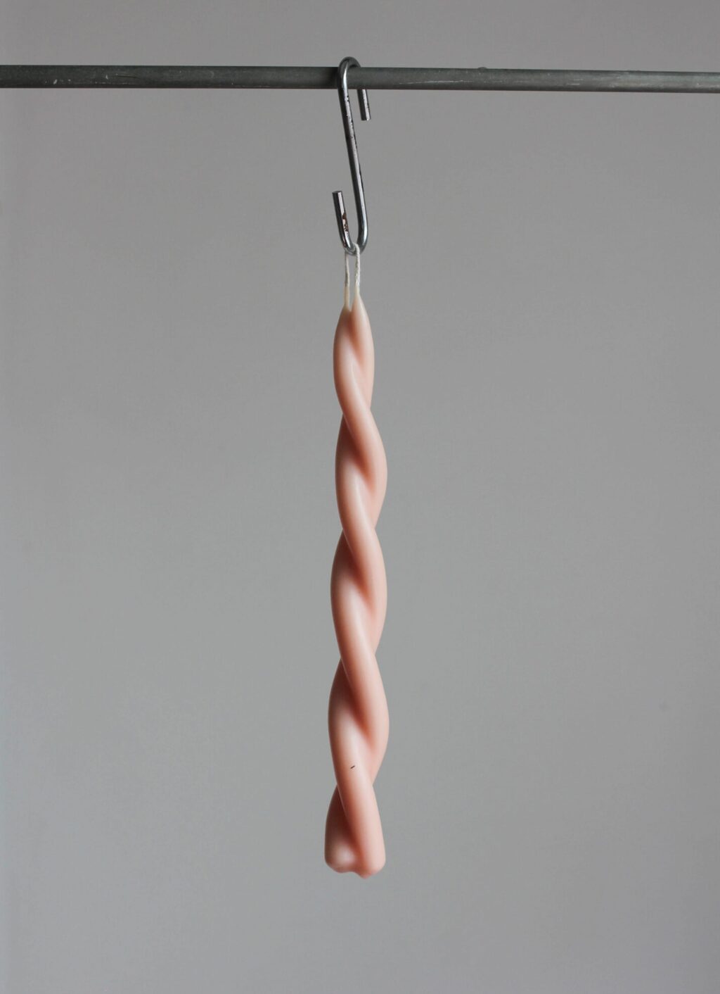 Wax Atelier - Twisted Beeswax Candle - Pink Blossom
