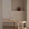 Frama - Low Stool 01 - Natural Wood