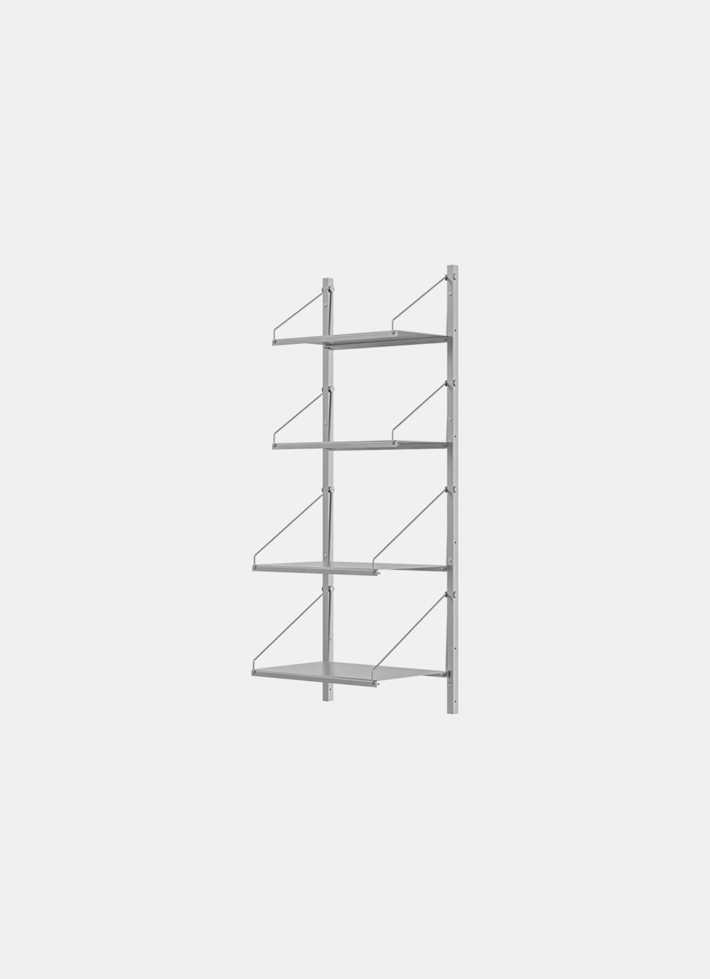 Frama - Shelf Library - Stainless Steel - H1084 - W40 Section