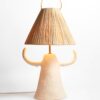 Marta Bonilla - Handmade Stoneware - Dona Lamp - white