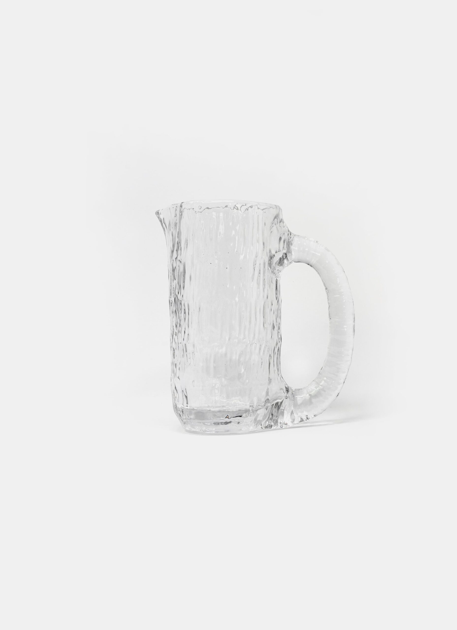 Nedre Foss - Vannfall - Water jug in handblown glass - Clear