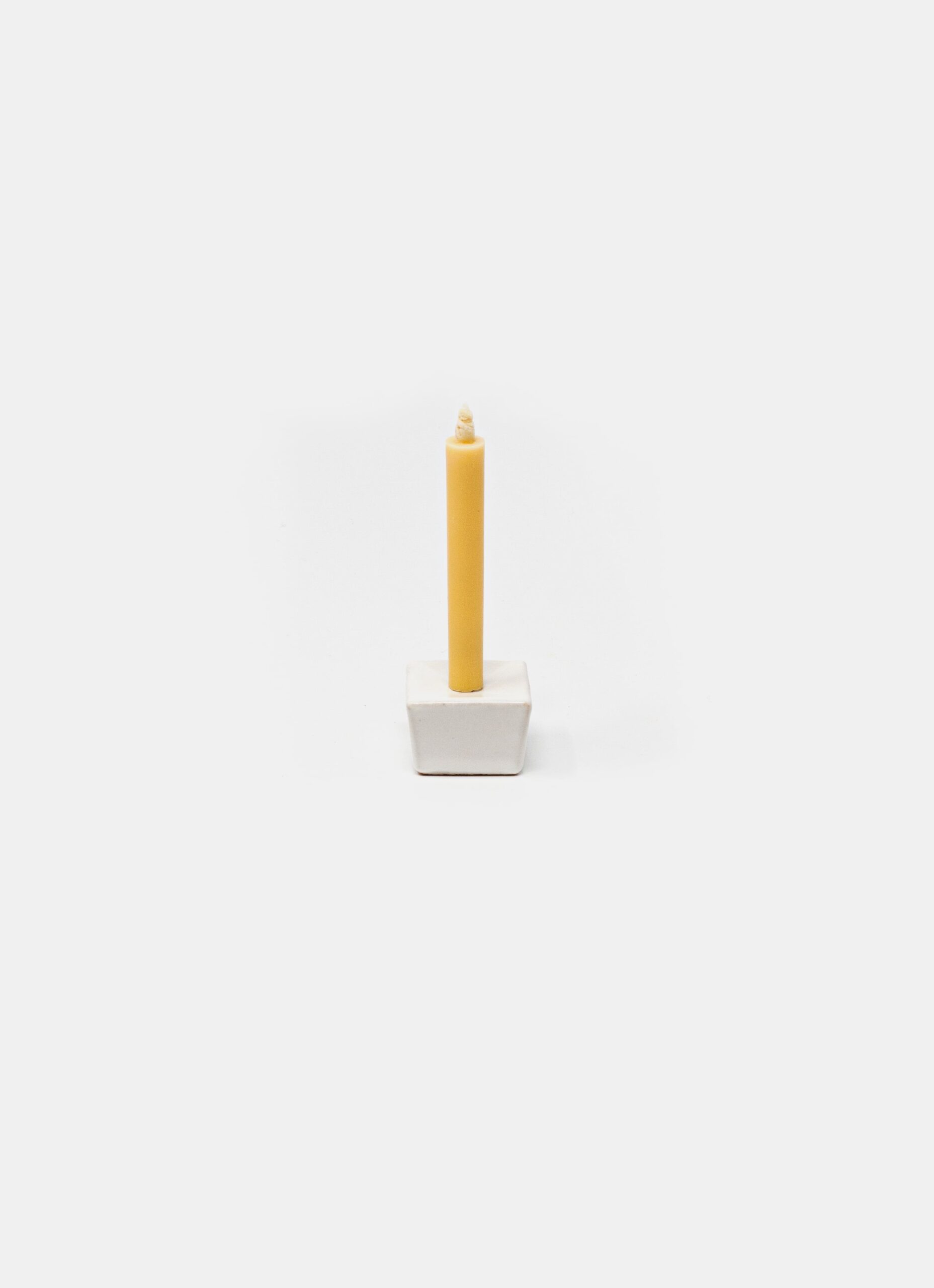 Daiyo - Japanese Candle Stand - Rippoh - White
