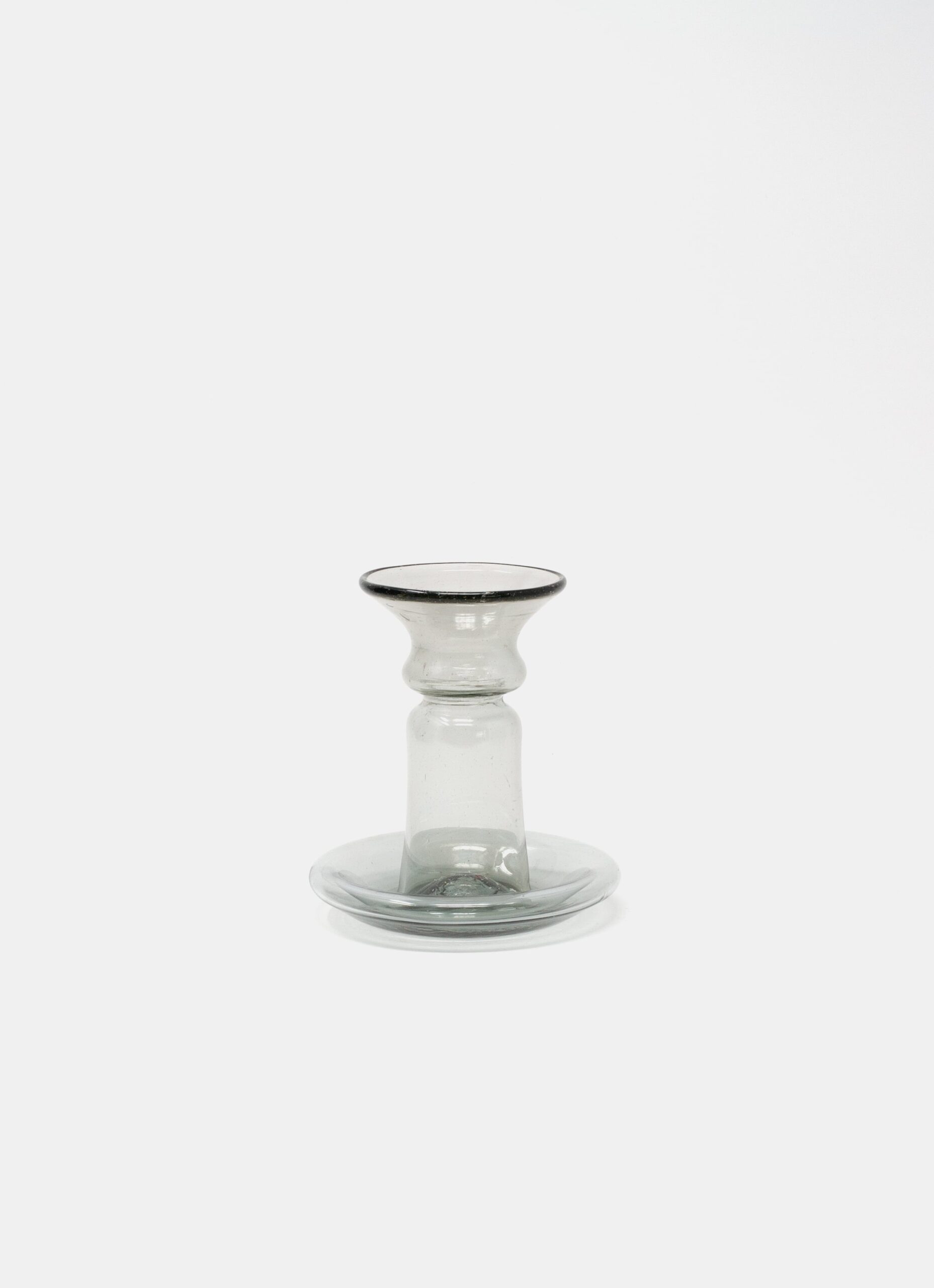 La Soufflerie - Hand-blown recycled glass - Porta Candele Piccolo - Smoky