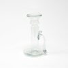 La Soufflerie - Hand-blown recycled Glass - Porta Candele with Handle - Transparent