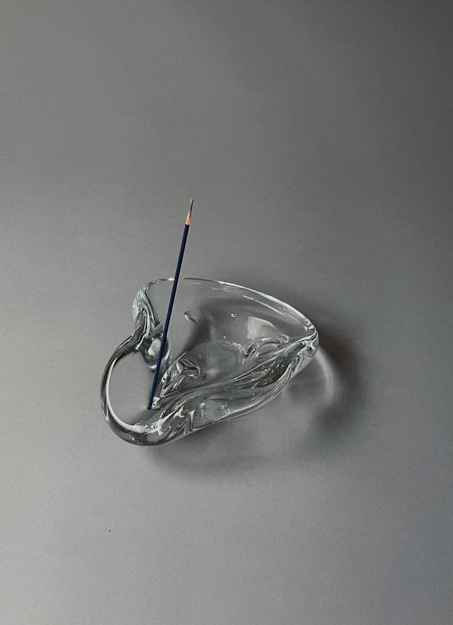Lan Glass - Incense Stand - Hand-blown glass