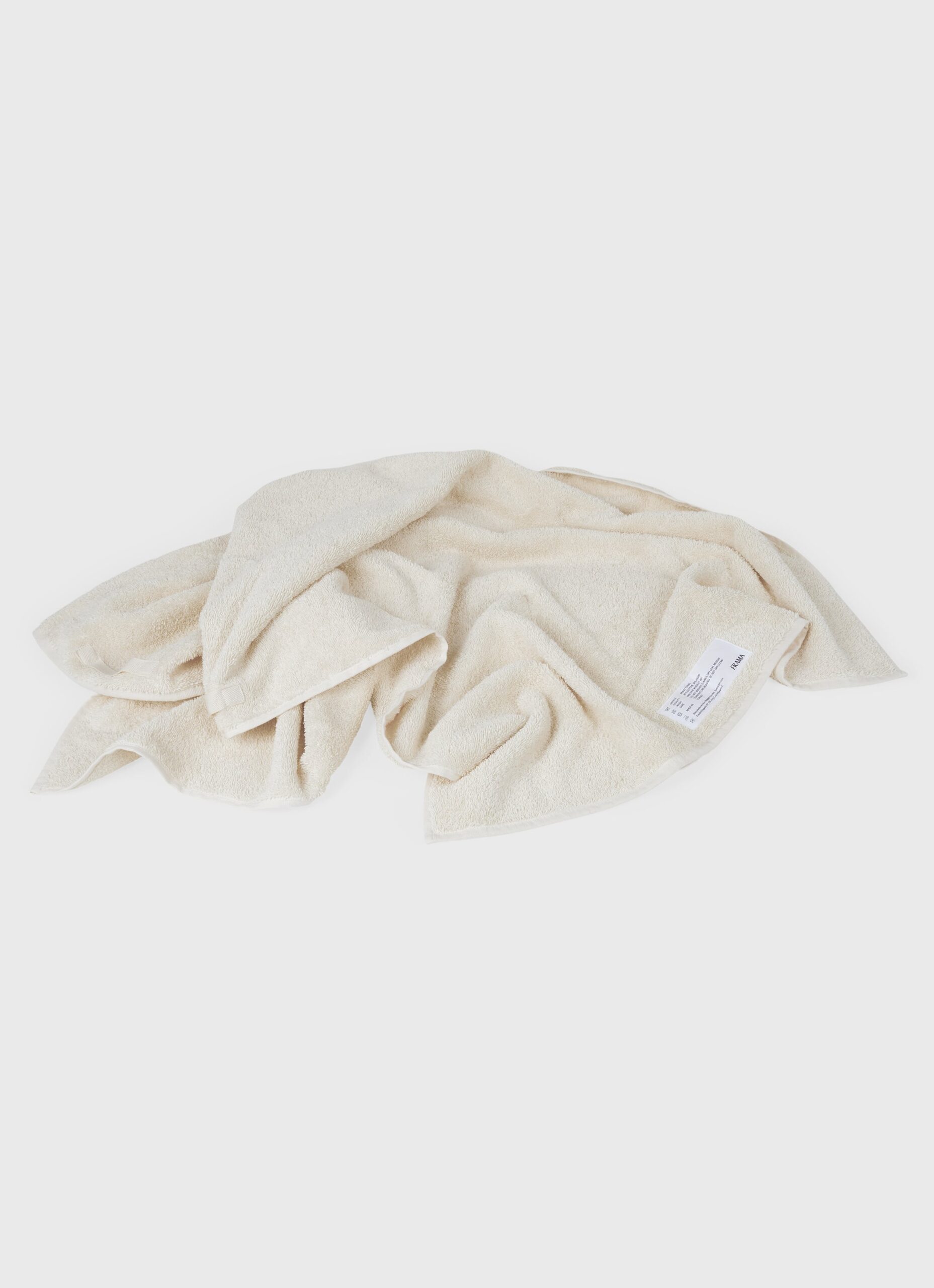Frama - Heavy Towel - Bone White - Bath Towel