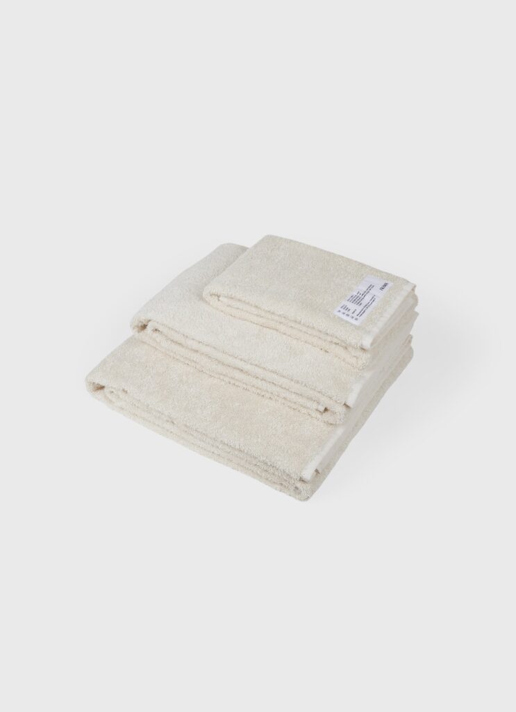 Frama - Heavy Towel - Bone White - Towel Set
