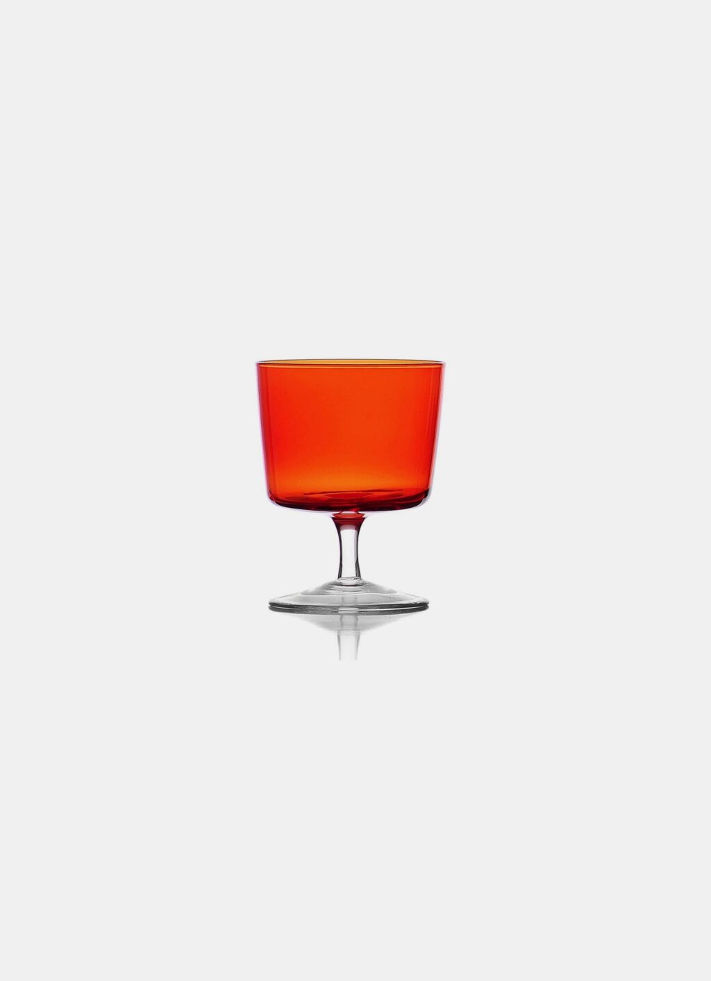 Ichendorf Milano - Aurora - Water Stemmed Glass - orange
