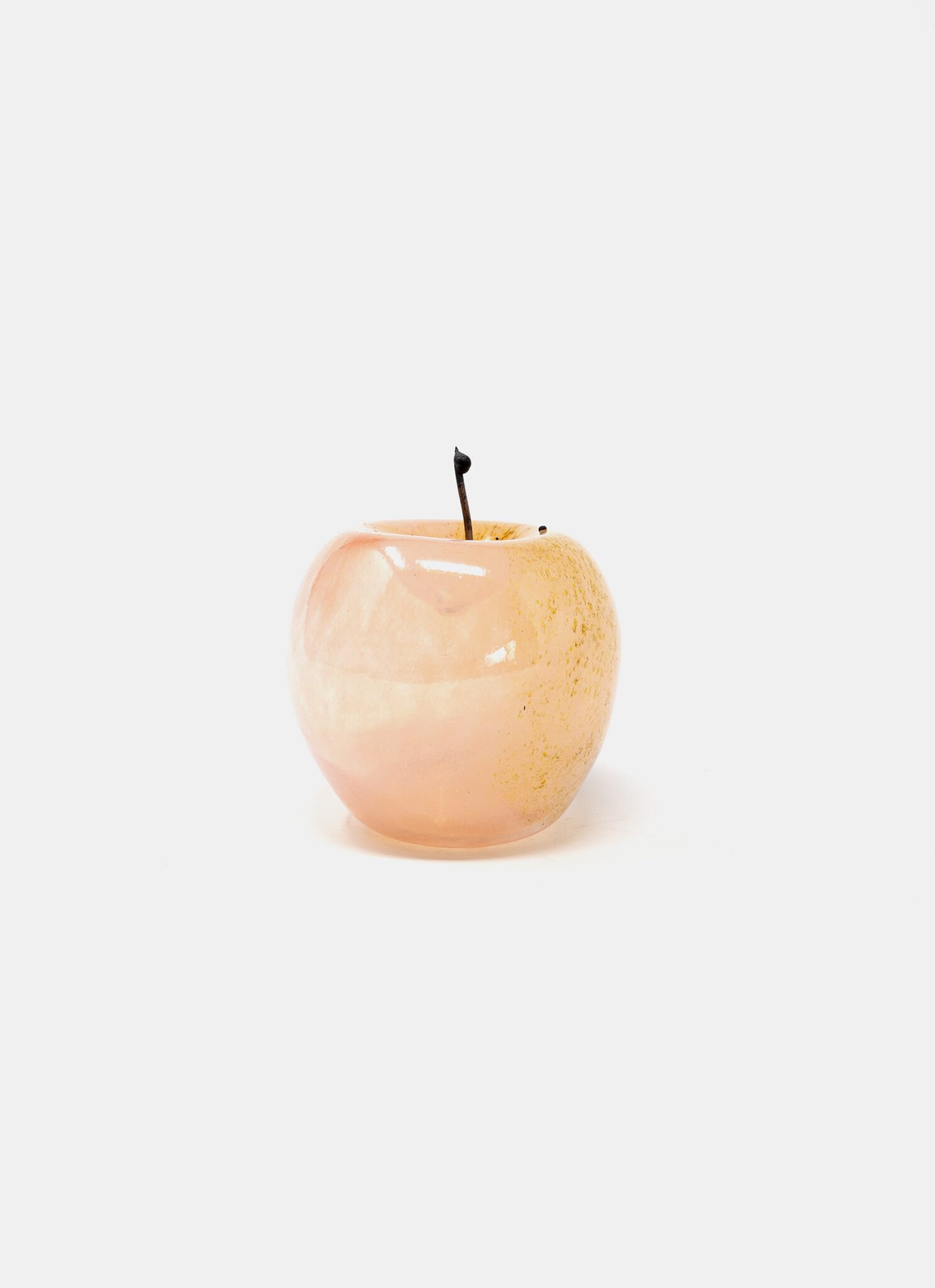 Gunilla Kihlgren - Handblown glass - Apple - rose