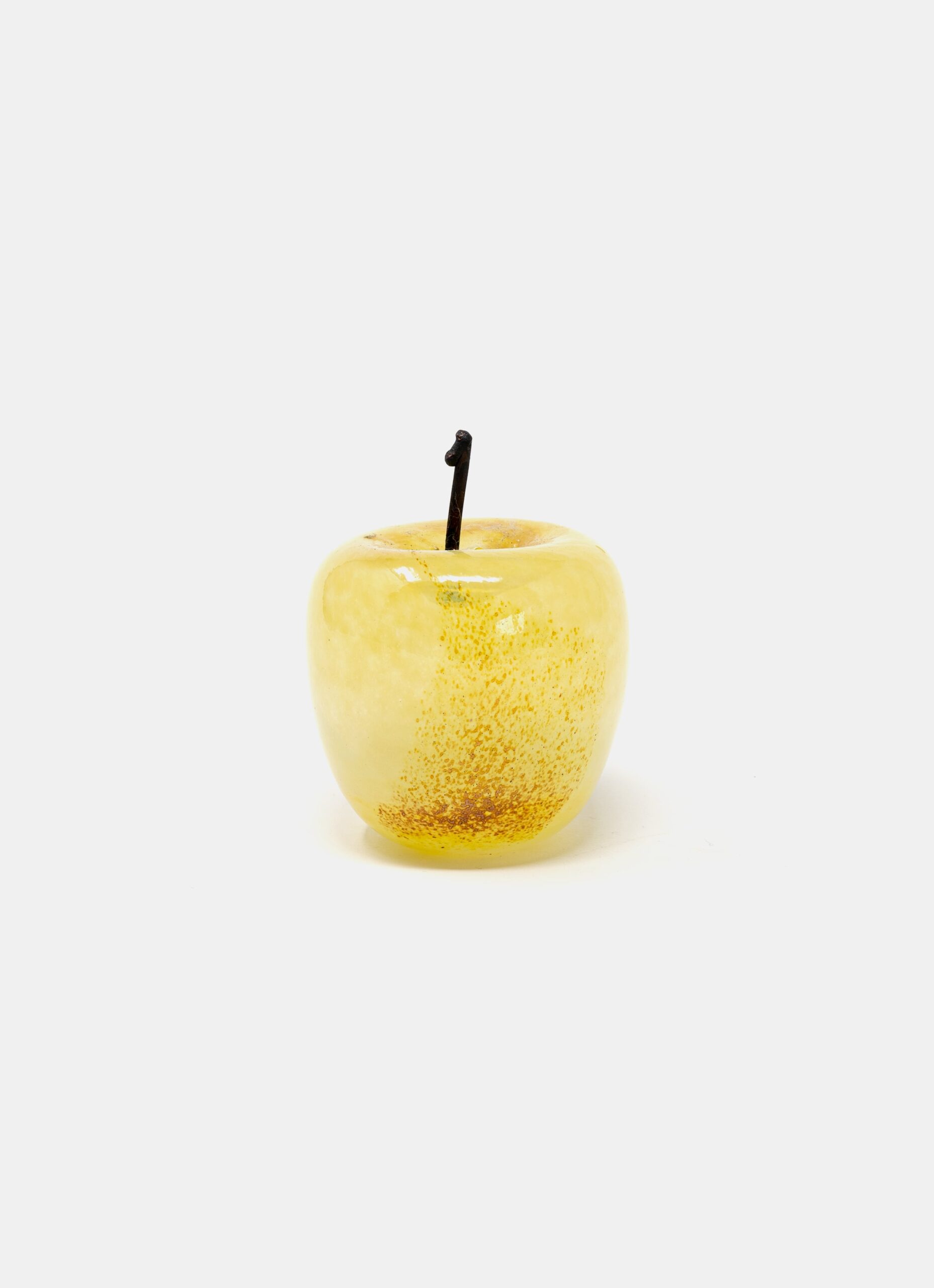 Gunilla Kihlgren - Handblown glass - Apple - yellow