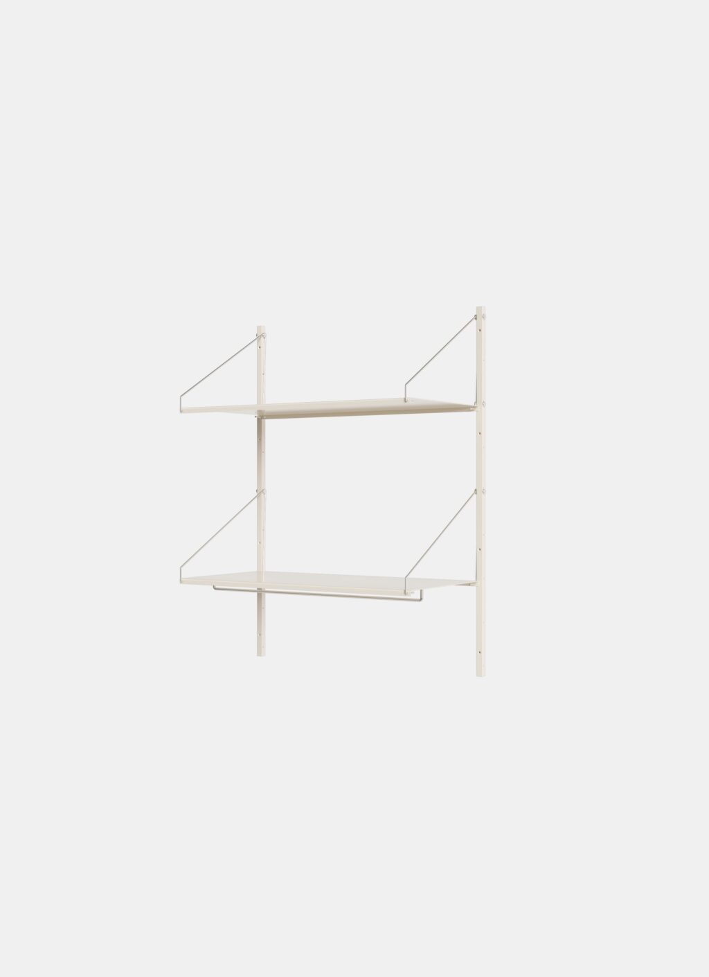 Frama – Shelf Library – Warm White Steel – H1084/W80 – Hanger Section