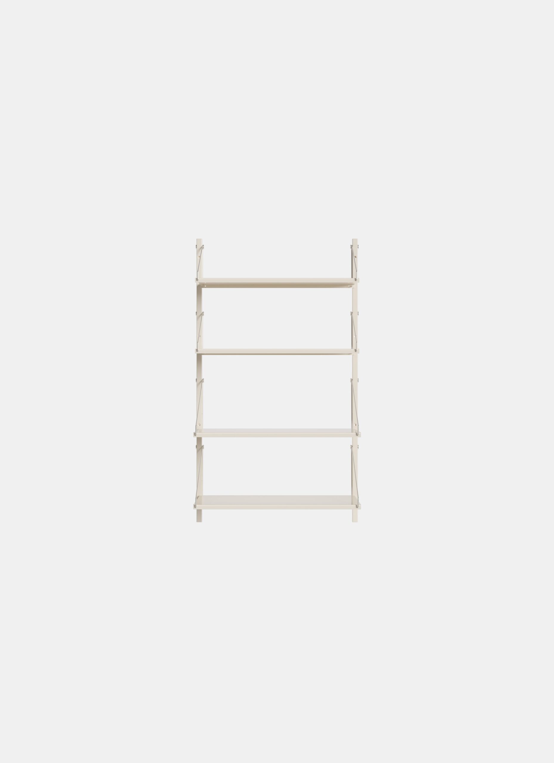 Frama – Shelf Library – Warm White Steel – H1084/W60 – Single Section