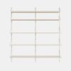 Frama – Shelf Library – Warm White Steel – H1852/W80 – Double Section