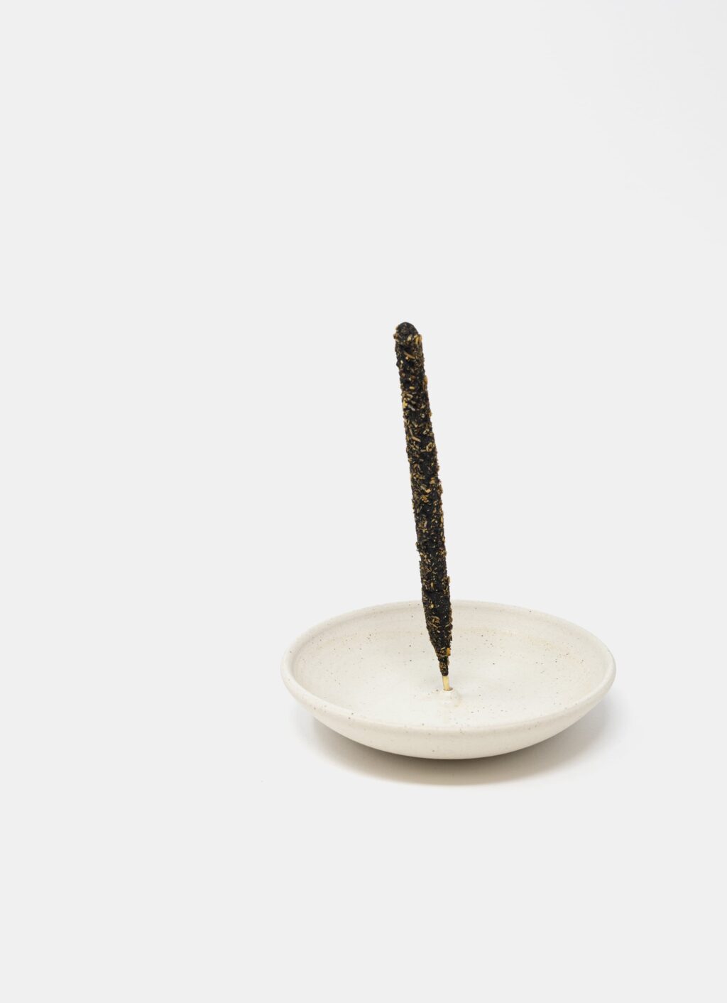 Incausa – Handmade Stoneware – Incense Holder – Shino
