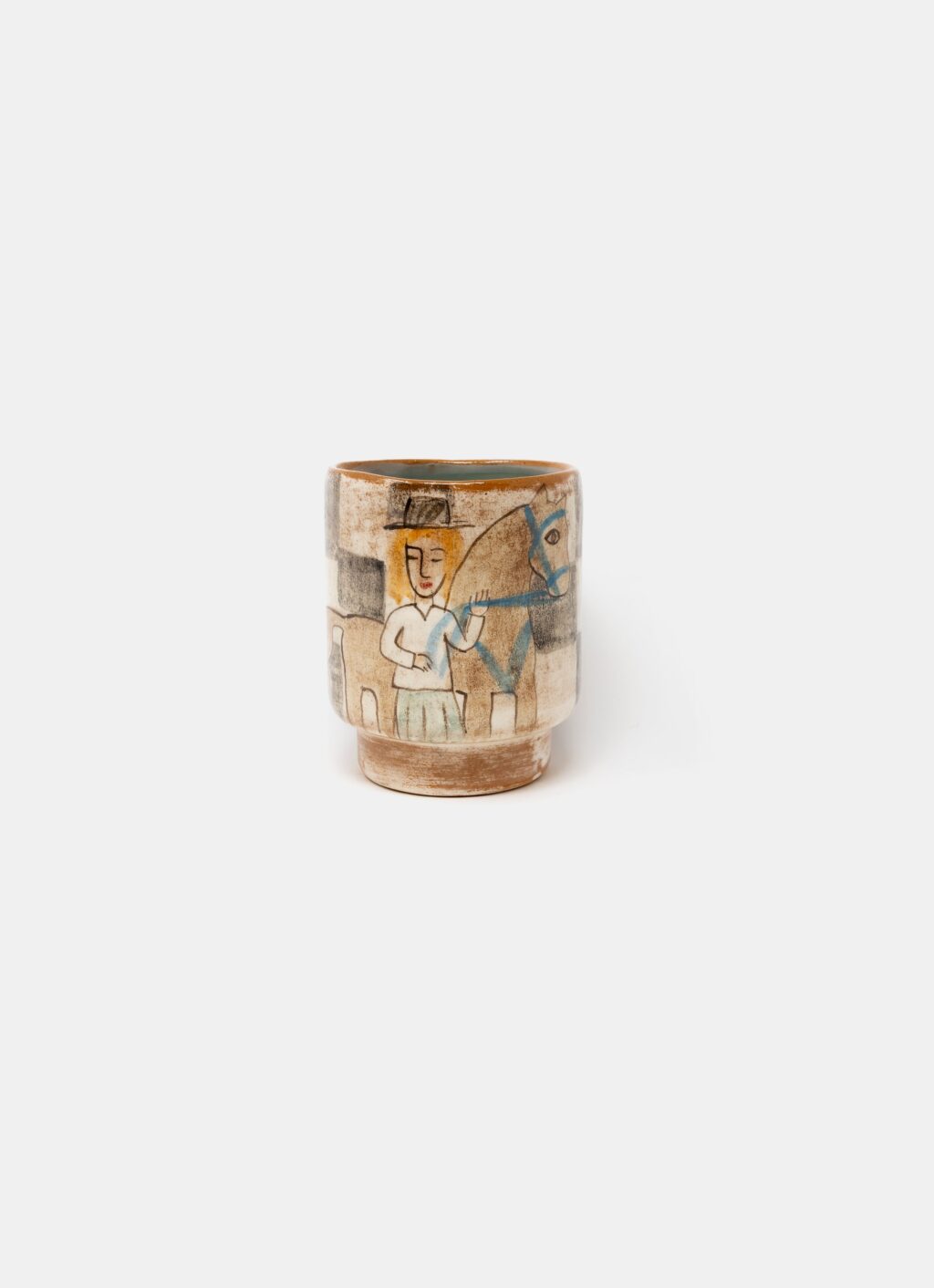 Ori Ceramic - Hand built - Hand painted - Stoneware - Mug - Motive 10