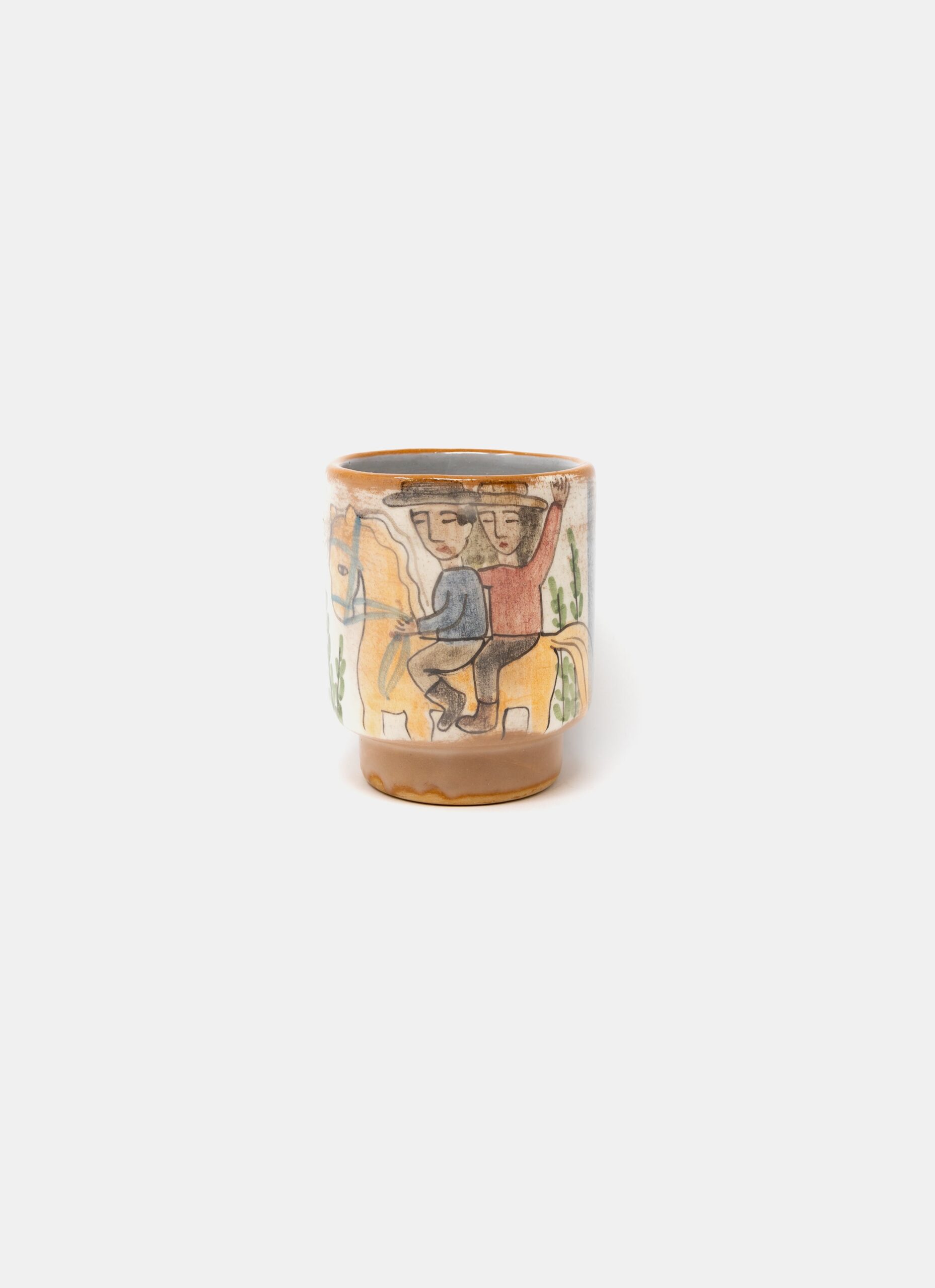 Ori Ceramic - Hand built - Hand painted - Stoneware - Mug - Motive 2