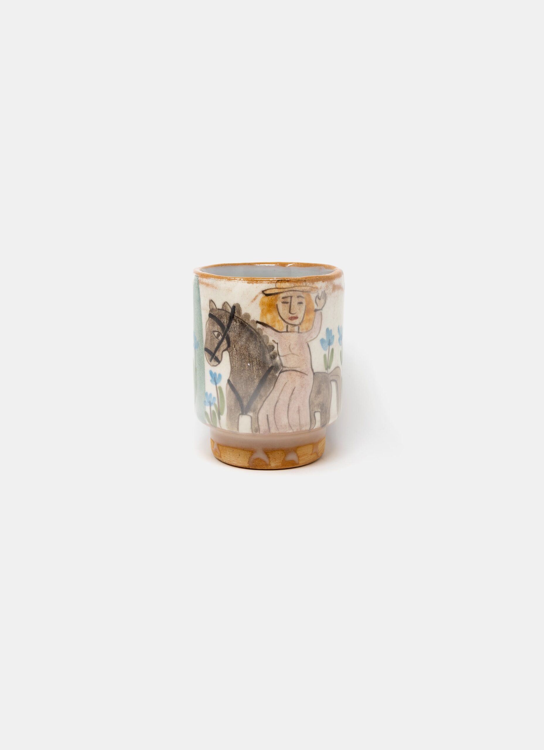 Ori Ceramic - Hand built - Hand painted - Stoneware - Mug - Motive 6